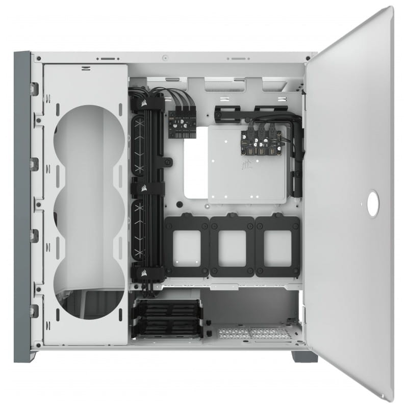 Corsair iCUE 4000X RGB Midi Tower Branco