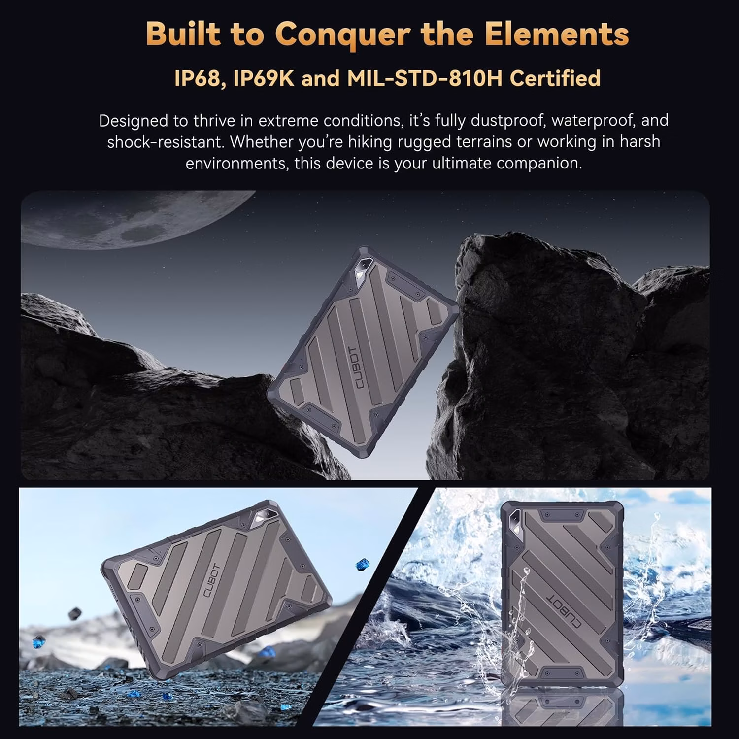 Cubot Tab KingKong 2 10,95 Polegadas 8GB/256GB 4G Rugged