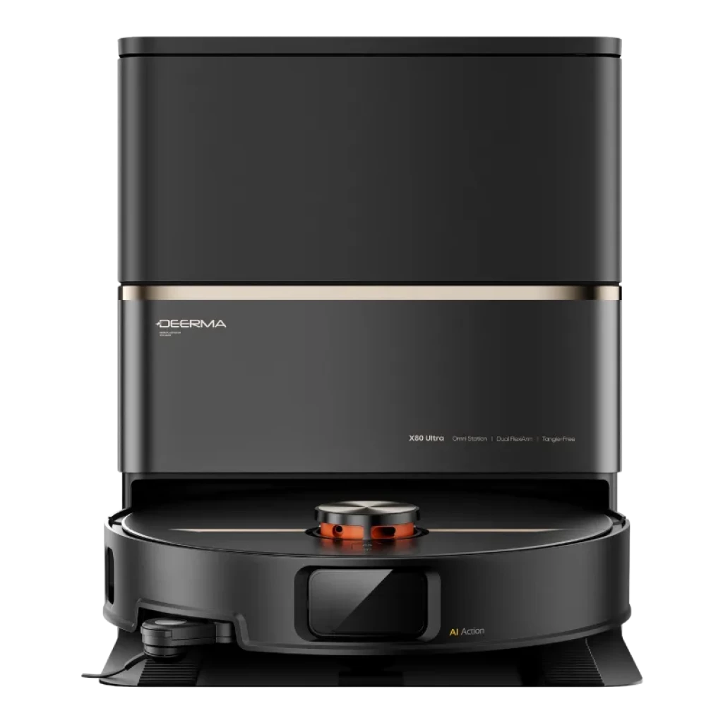 Deerma X80 Ultra com função de esfregamento, 23 000 Pa, 3 L - Aspirador robô