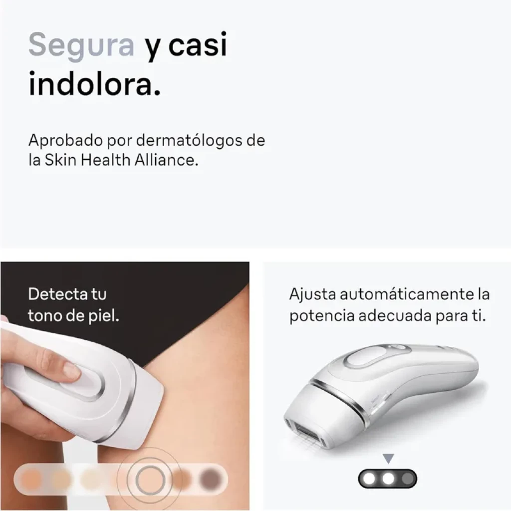 Depilador IPL Braun Silk-expert Pro 3 PL3136 - Sensor SensoAdapt, 300 000 disparos
