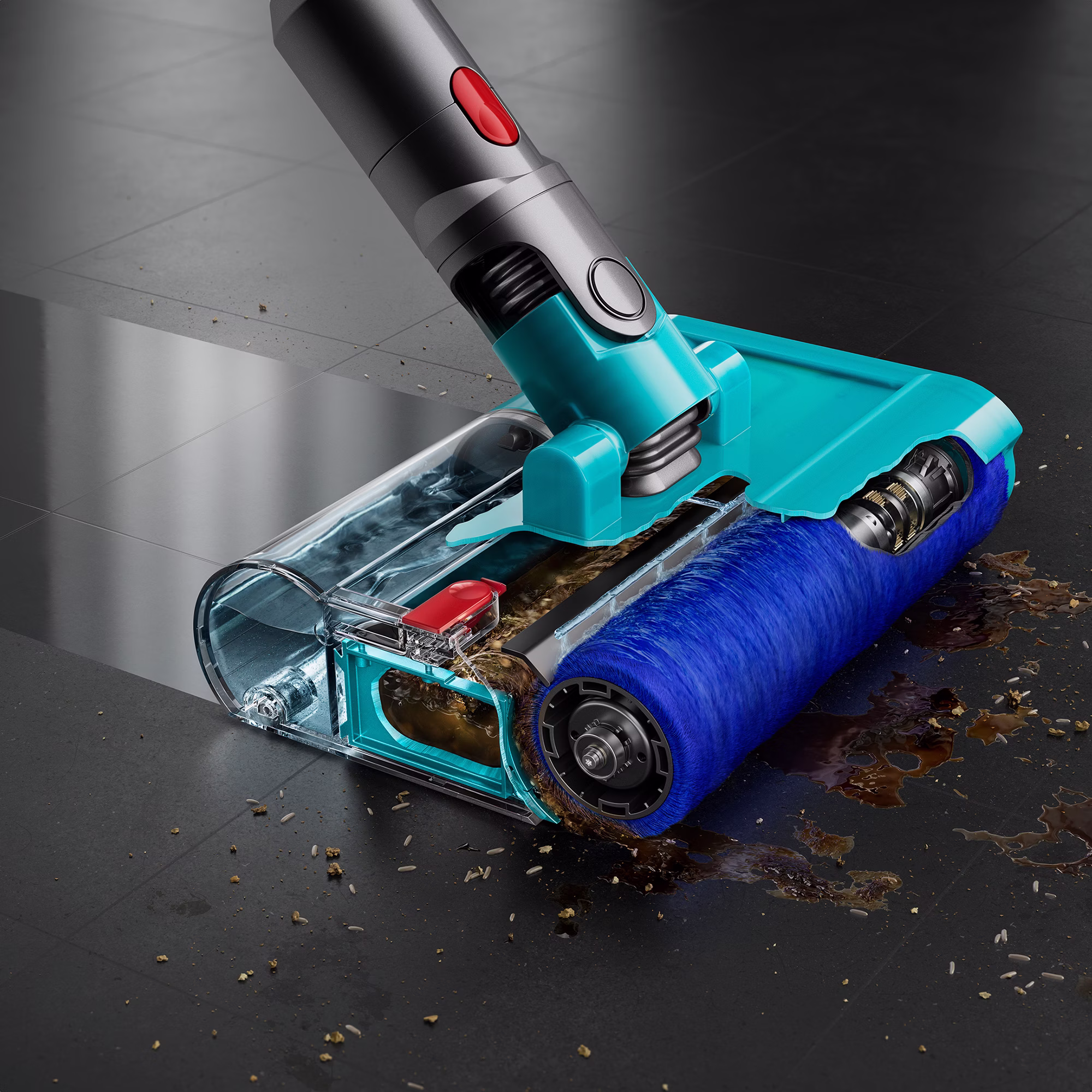 Dyson V15s Detect Submarine Níquel, Amarelo - Aspirador Sem saco/Sem fio