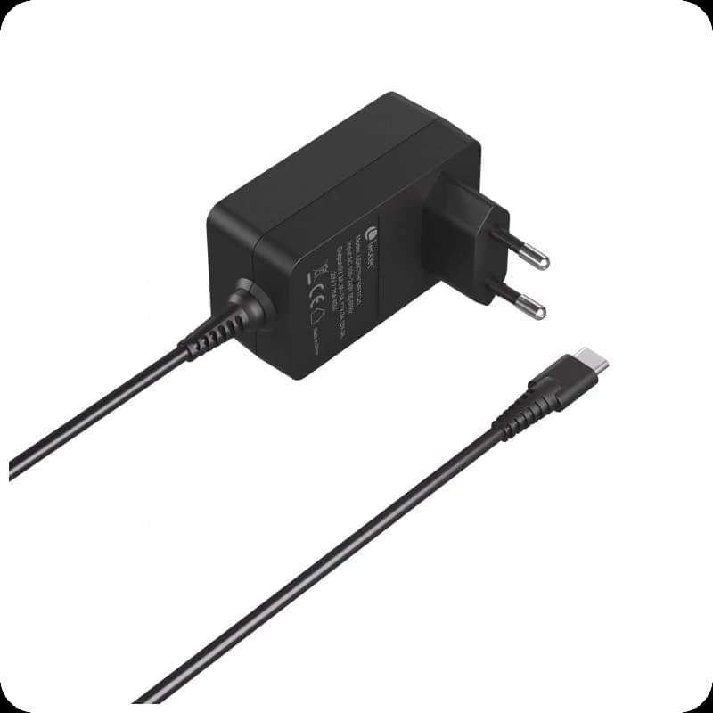 Carregador Universal Leotec LENCSHOMETC45 45W USB Preto