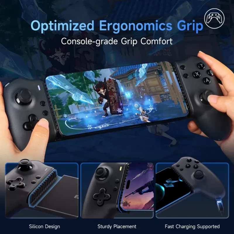 EasySMX M15 Preto - Comando Mobile Gaming Controller Bluetooth Compatibilidade multiplataforma