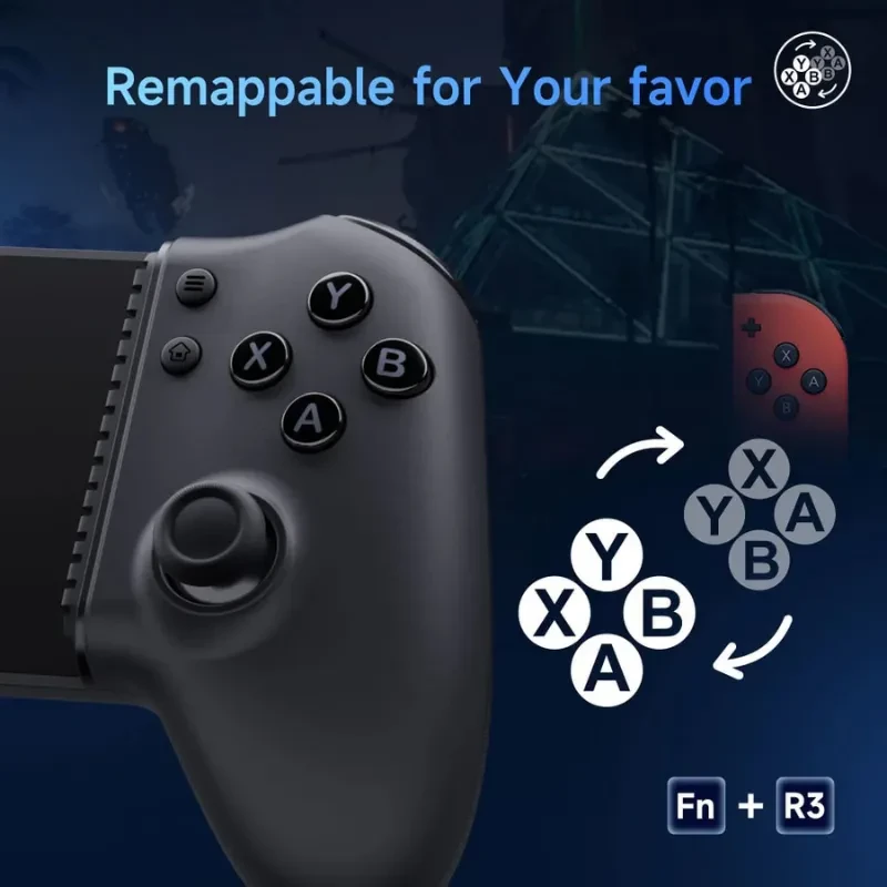 EasySMX M15 Preto - Comando Mobile Gaming Controller Bluetooth Compatibilidade multiplataforma
