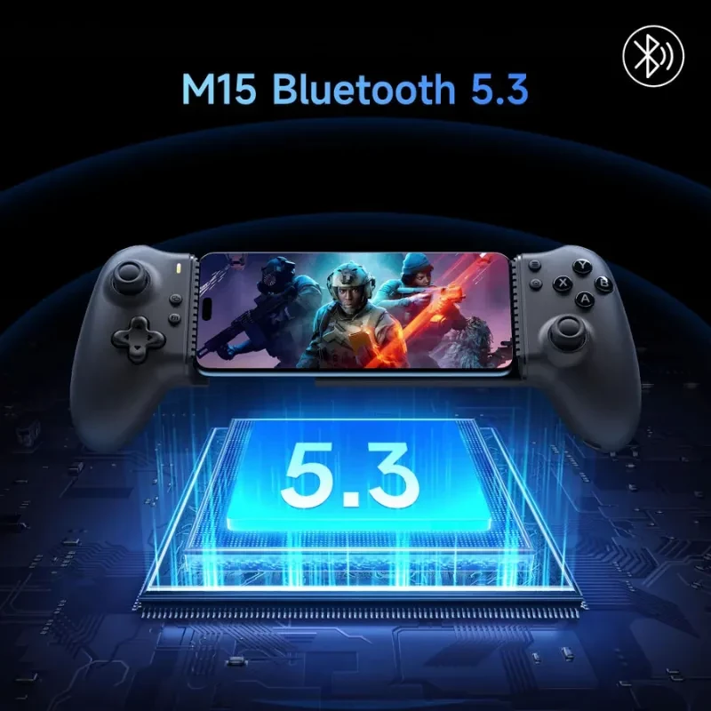 EasySMX M15 Preto - Comando Mobile Gaming Controller Bluetooth Compatibilidade multiplataforma