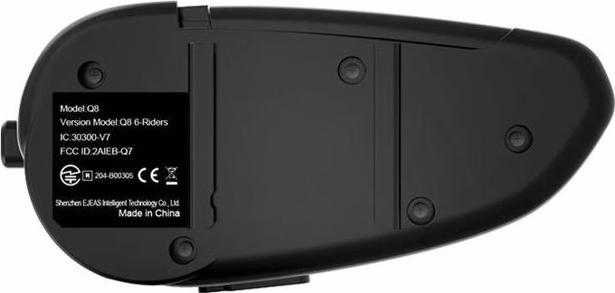 EJEAS Q8 Intercomunicador para motas - Bluetooth sem fios