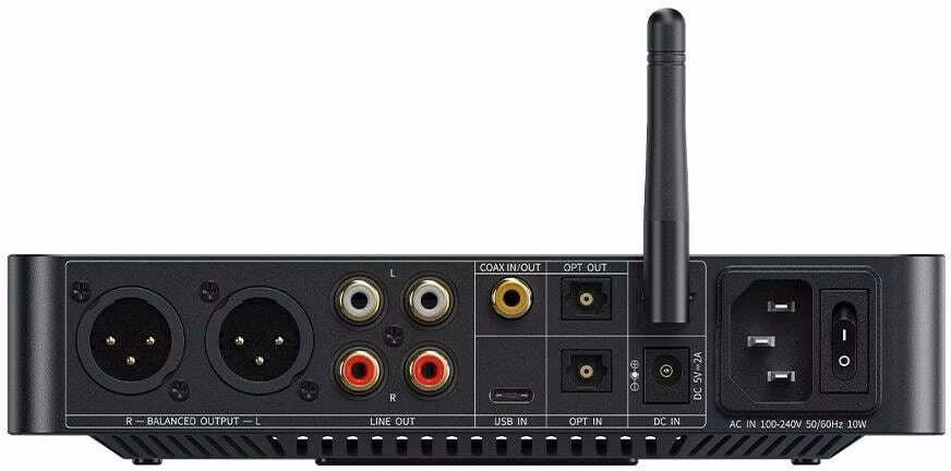 FiiO BR15 R2R – Receptor de áudio Bluetooth Hi-Res com DAC de 24 bits