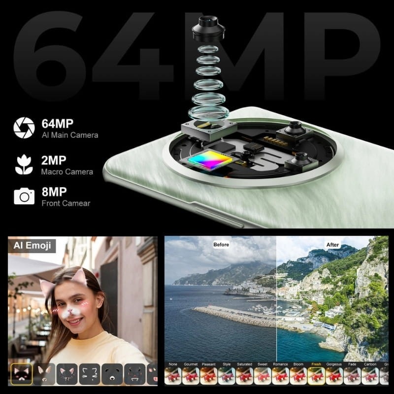 Fossibot S3 Pro 6GB/128GB Preto