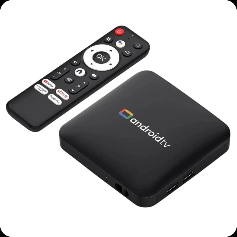 H96 Max S905L3 2GB/16GB 4K WiFi Dual Band Android 14 Preto - Android TV