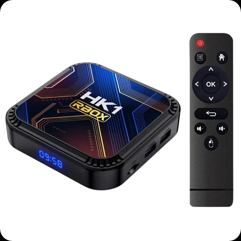 HK1 Rbox K8S RK3528 4GB/64GB Android 13 Preto - Android TV