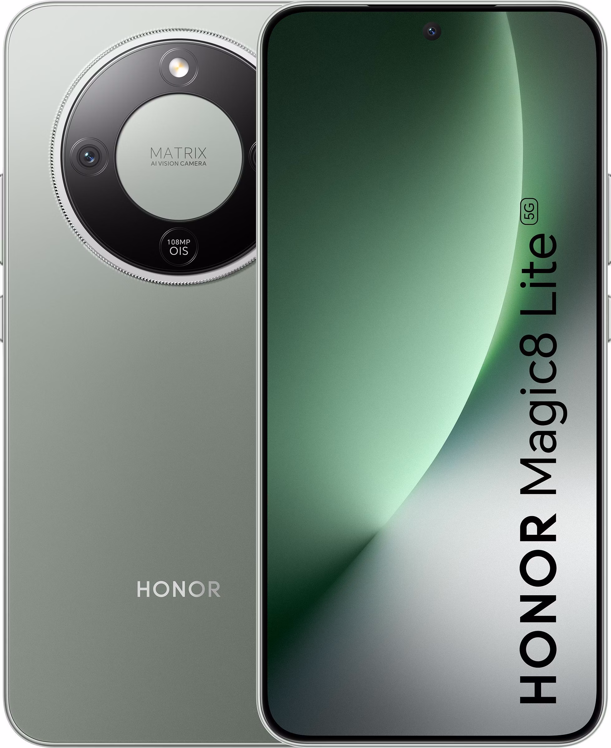 Honor Magic8 Lite 5G 256 GB Verde Sistema de refrigeração 8 GB de RAM Ecrã de 6,79"