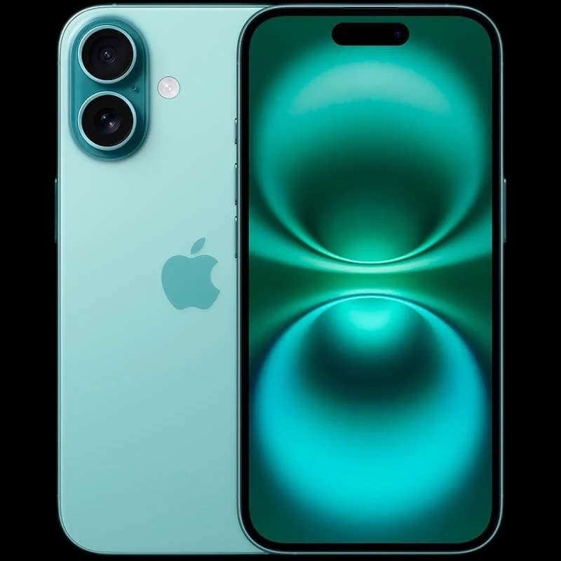 iPhone 16 5G 128 GB Azul Esverdeado Recondicionado - Excelente estado