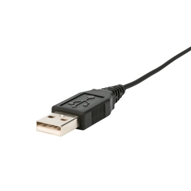Jabra Biz 2300 Duo USB-A UC Preto