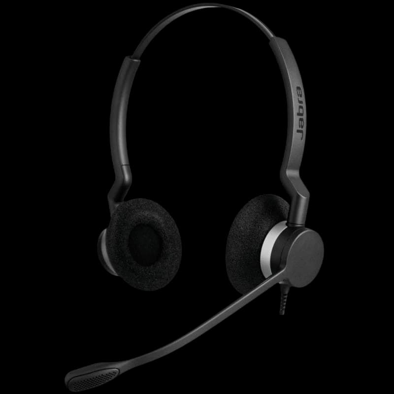 Jabra Biz 2300 QD Duo Preto