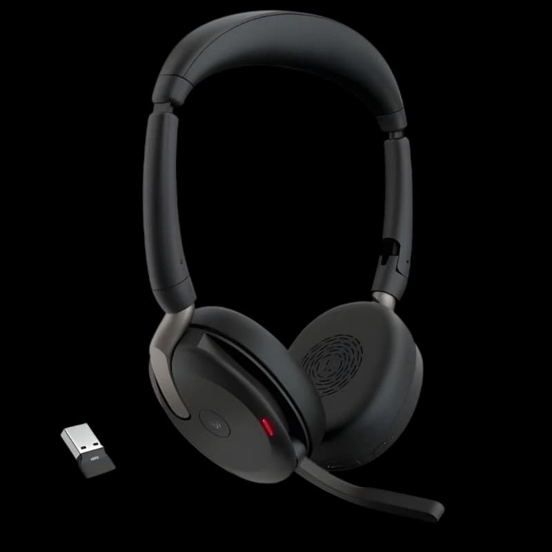Jabra Evolve2 65 Flex estéreo USB-A Preto