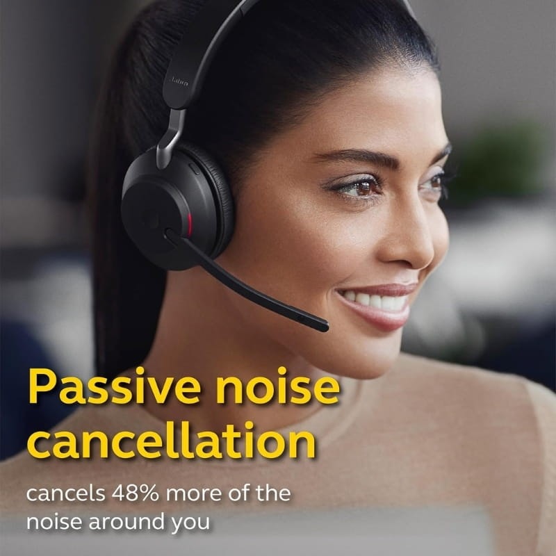Jabra Evolve2 65 MS Mono (USB-A) Preto