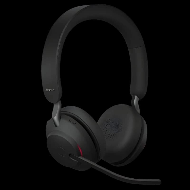 Jabra Evolve2 65 UC Estéreo (USB-A) Preto + Base de carregamento