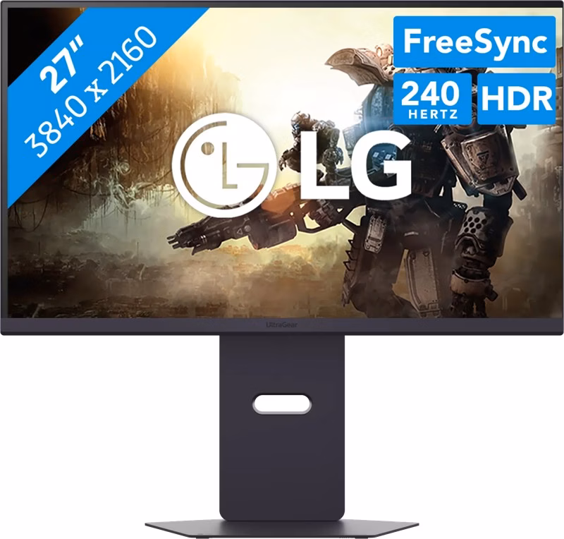 LG UltraGear 27G850A-B 27" Nano IPS 4K UHD 240 Hz 1 ms - Monitor para PC