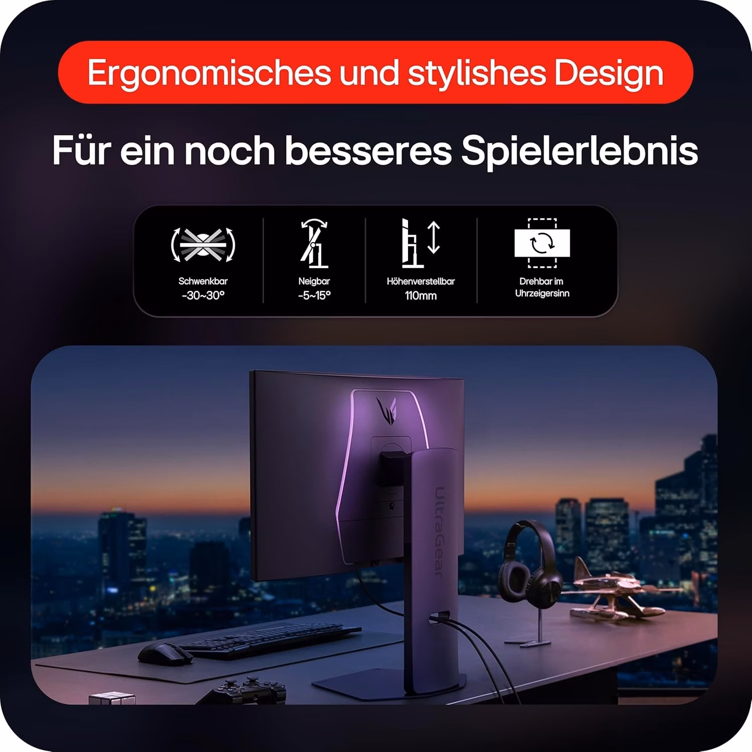 LG UltraGear 27G850A-B 27" Nano IPS 4K UHD 240 Hz 1 ms - Monitor para PC