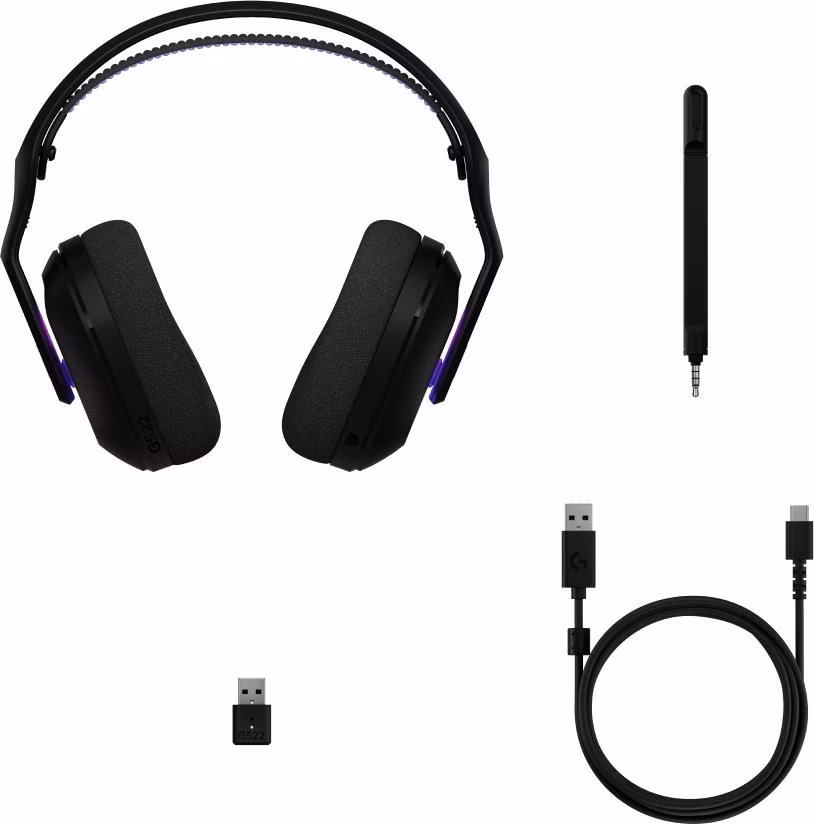Logitech G522 Lightspeed Preto - Auscultadores para jogos