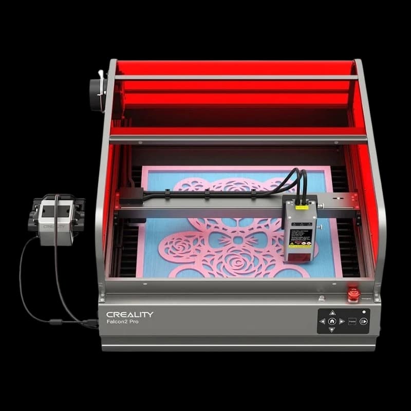 Máquina de gravação e corte a laser Creality Falcon2 Pro 22W com câmara integrada