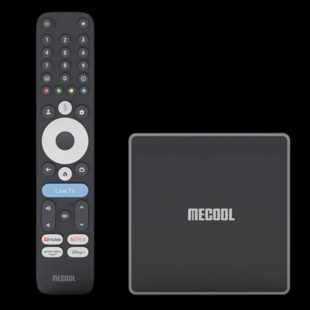 MECOOL MEon1 GTV 4K WiFi 6 Netflix, Prime Video e Disney+ GoogleTV - Android TV