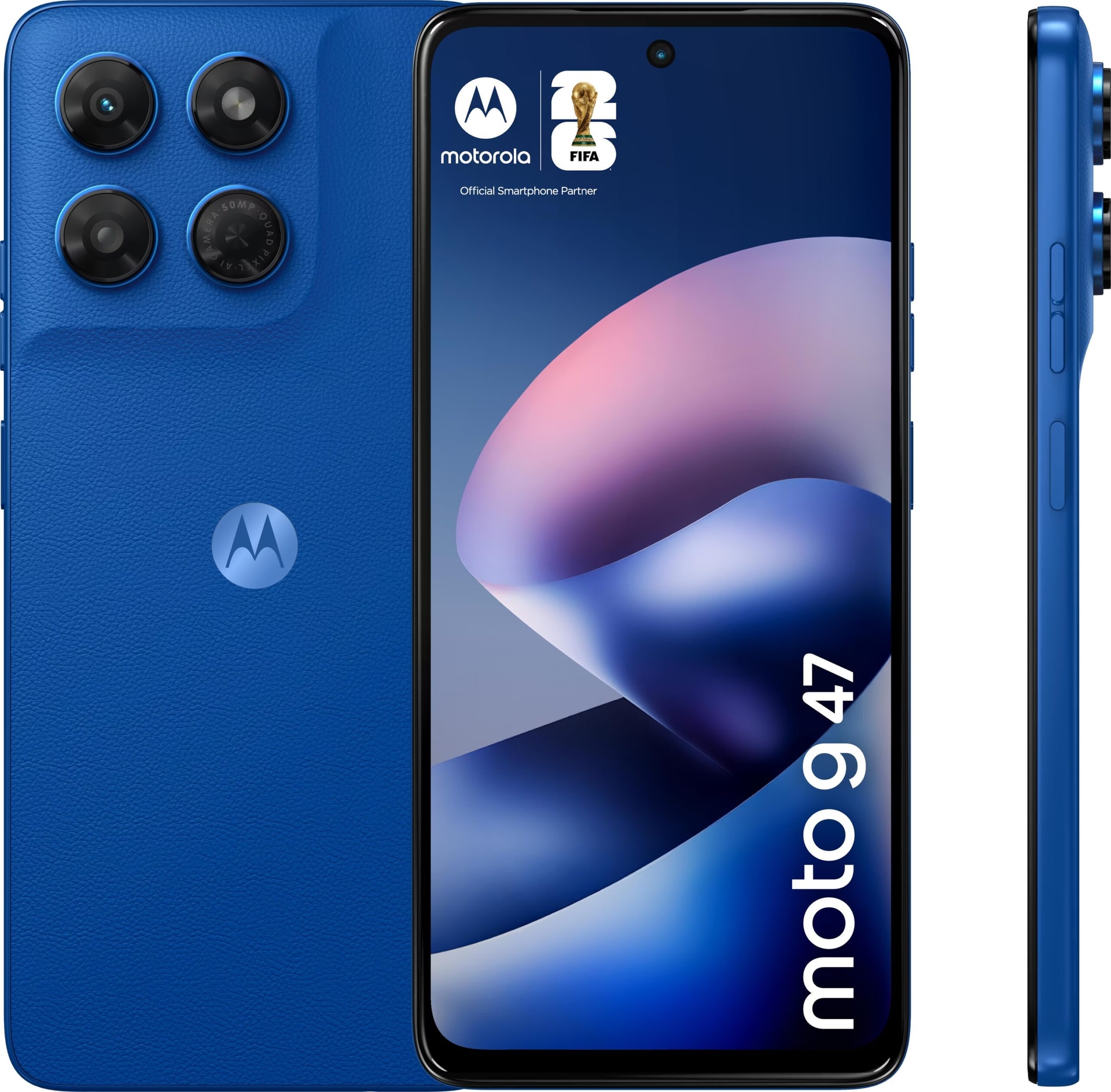 Motorola Moto G47 5G 128 GB Pantone Nautical Blue 8 GB MediaTek Dimensity 6300 octa-core