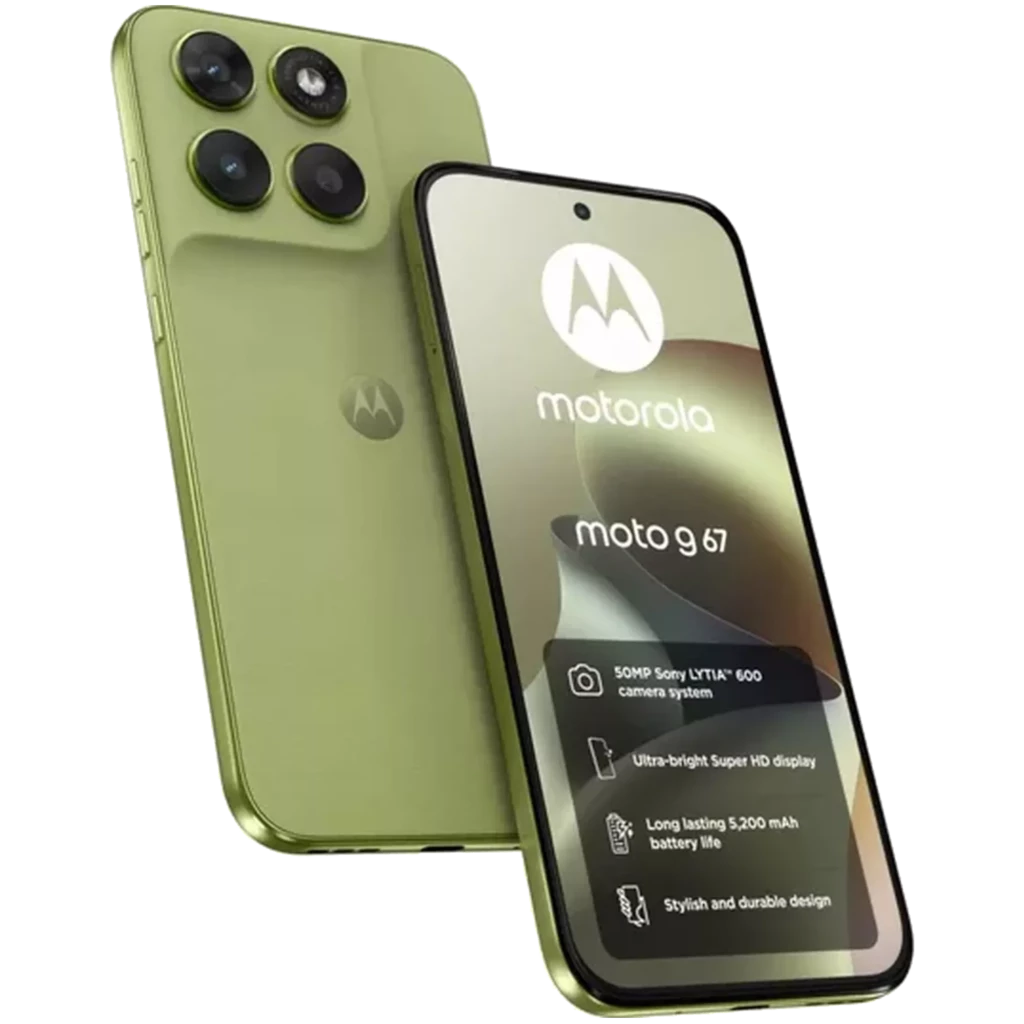 Motorola Moto G67 5G 128 GB Nile Moto AI 4 GB de RAM Ecrã de 6,78"