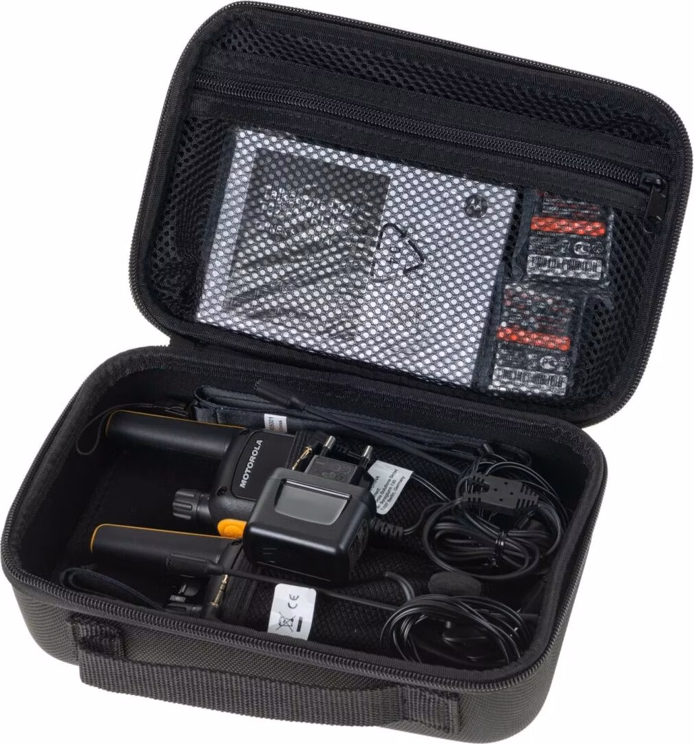 Motorola Talkabout T82 Extreme Twin Pack Preto, Laranja - Walkie Talkie