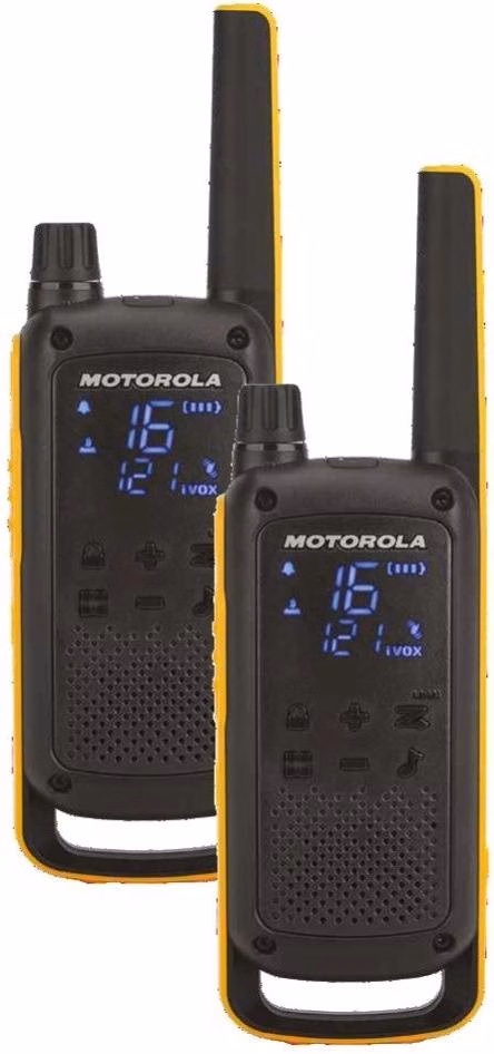 Motorola Talkabout T82 Extreme Twin Pack Preto, Laranja - Walkie Talkie