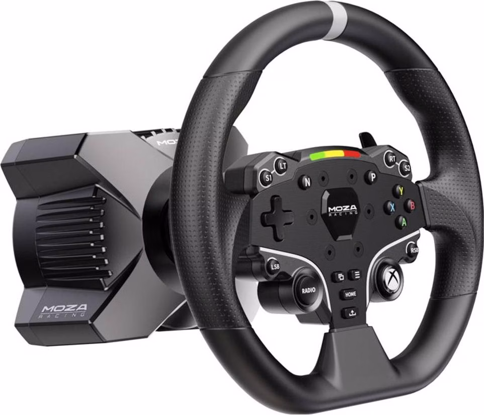 Moza Racing R3 Preto - Volante e Pedais para PC/ XBOX