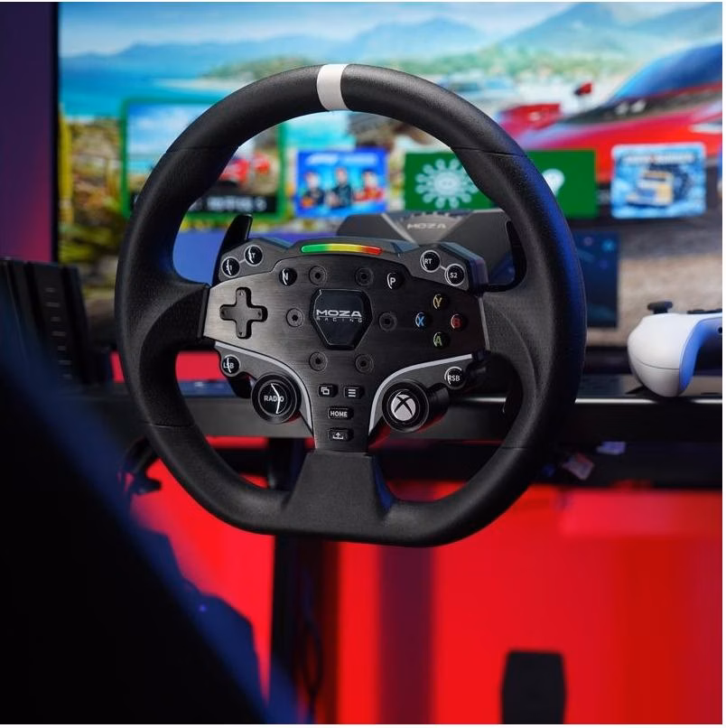 Moza Racing R3 Preto - Volante e Pedais para PC/ XBOX