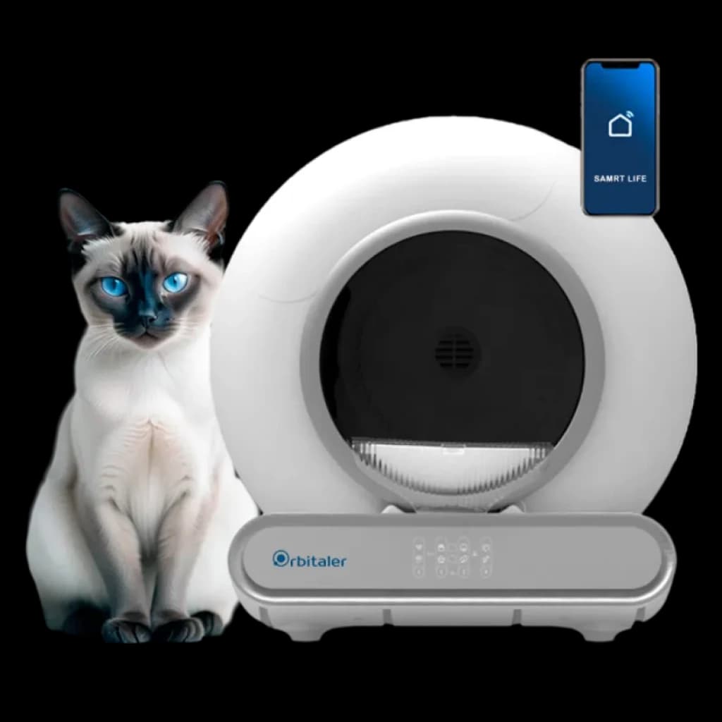 Orbitaler Yupiter AstroClean 6600 Smart Litter Compact - Caixa de areia autolimpante