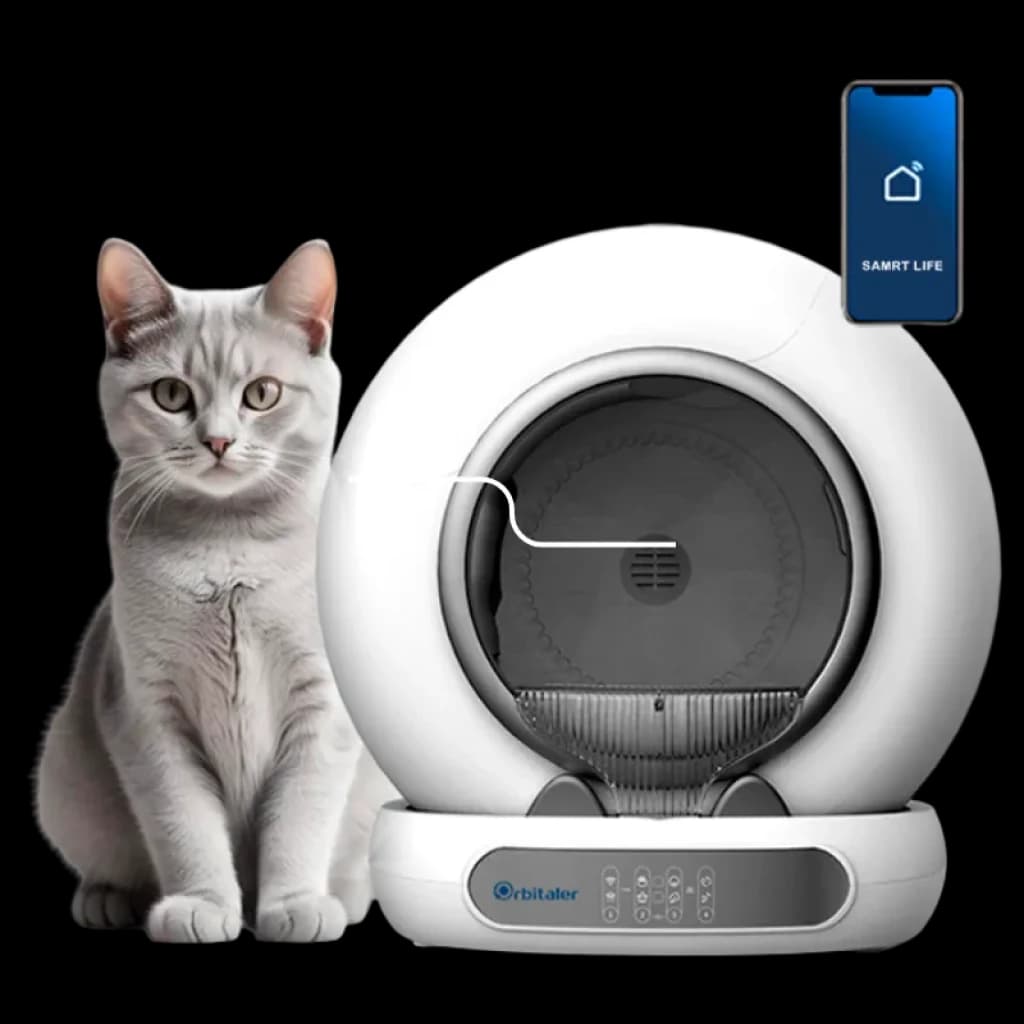 Orbitaler Yupiter AstroClean 6700 Smart Litter Ultra Compact - Caixa de areia autolimpante