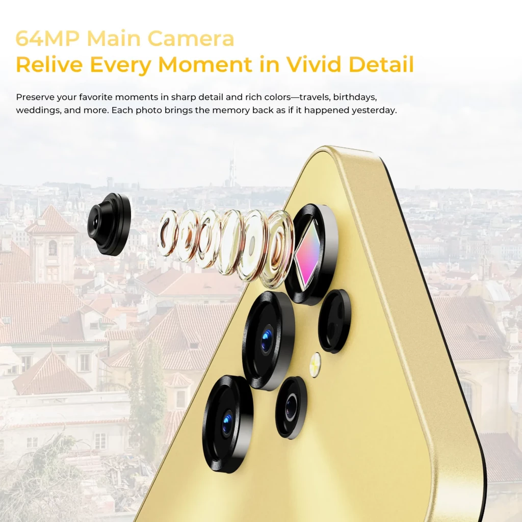 Oukitel C68 512 GB Cinza 7,2 polegadas 8 GB de RAM Taxa de atualização de 120 Hz