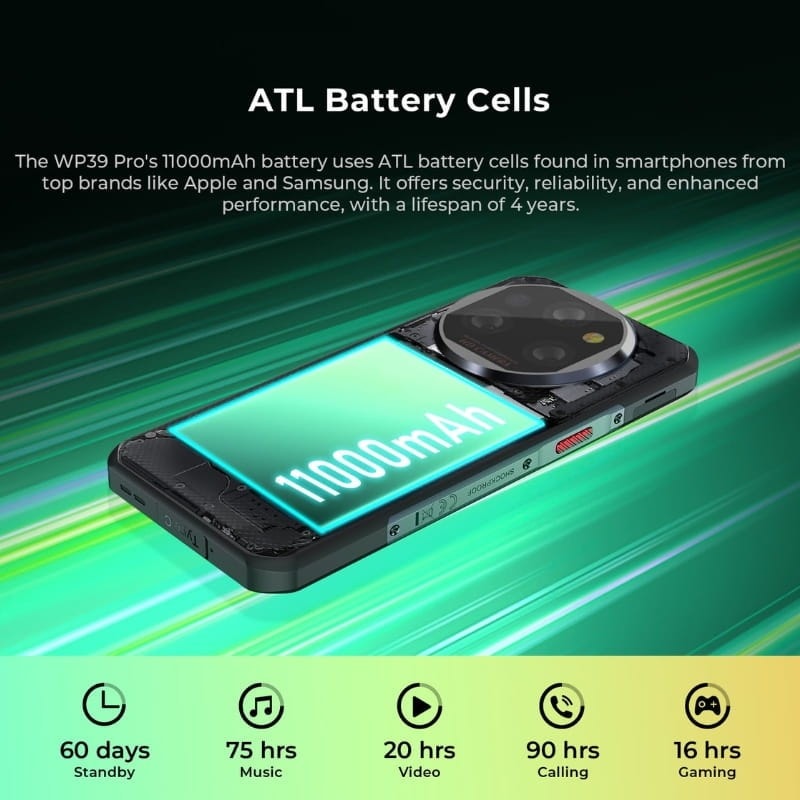 Oukitel WP39 Pro 5G 12GB/512GB Cinzento