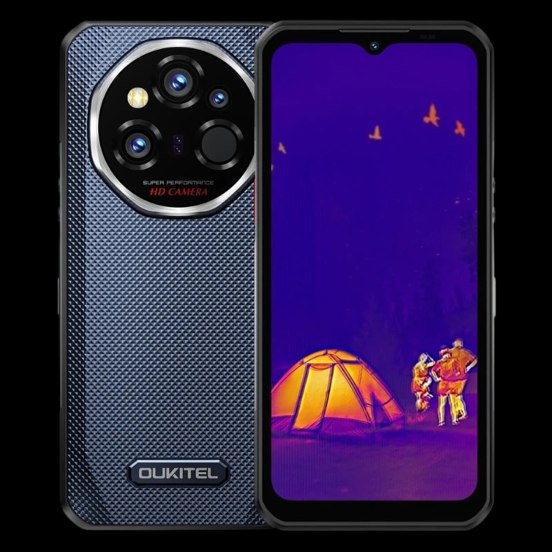 Oukitel WP55 Ultra 5G 512 GB Cinza Tripla certificação de resistência 12 GB de RAM Processador Dimensity 7025