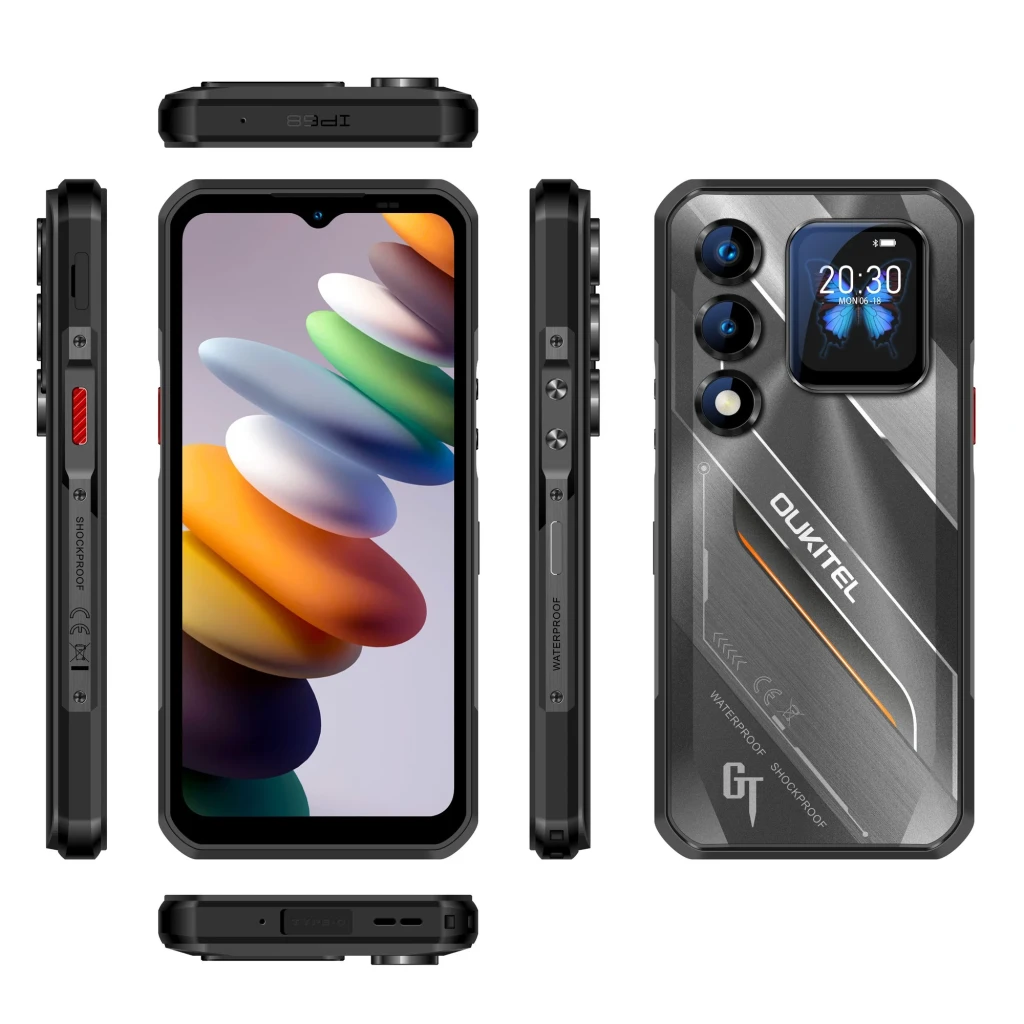 Oukitel WP66 5G 512 GB Preto Rugged 12 GB de RAM Processador MediaTek
