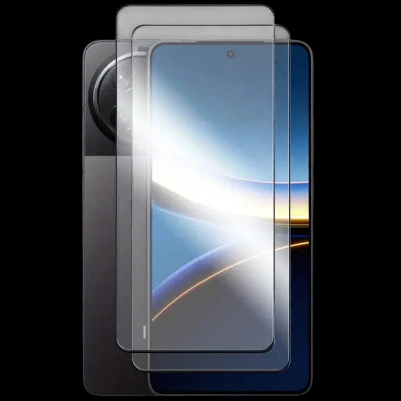 Pacote com 2 protetores de vidro temperado Xiaomi Poco F7 Ultra / Pro Full Screen 3D