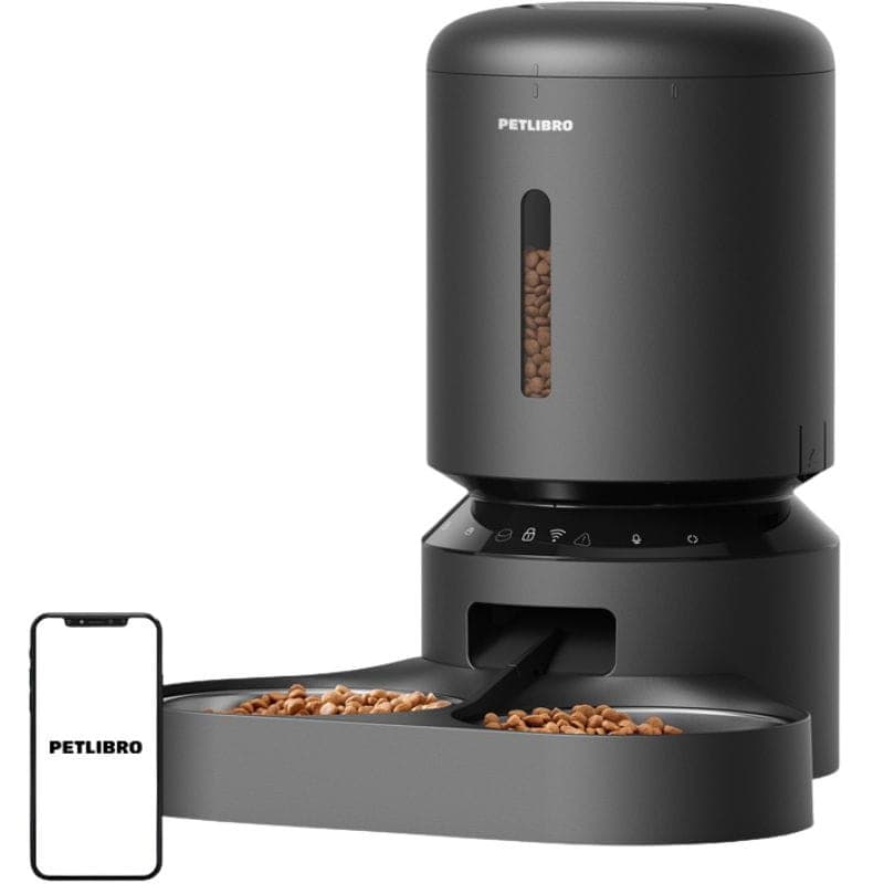 Petlibro Granary Comedouro automático com recipiente duplo, Wi-Fi, 5 L
