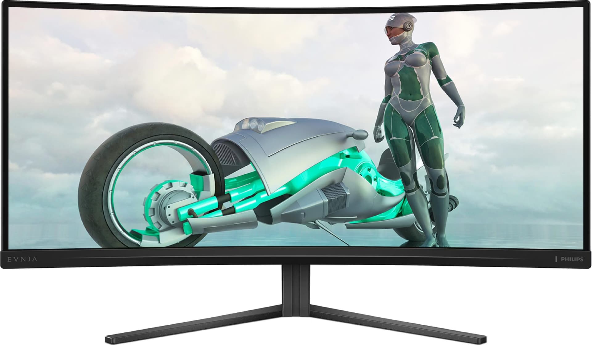 Philips Evnia 34M2C3500L/00 34" Quad HD VA 180 Hz UltraWide Curvo Preto