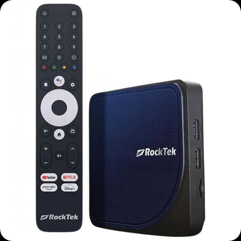 RockTek G2 S905X4 4GB/64GB Android 12 - Android TV
