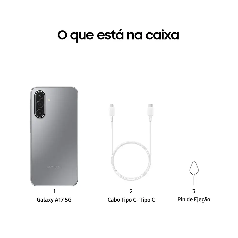 Samsung Galaxy A17 5G 4GB/128GB Cinzento