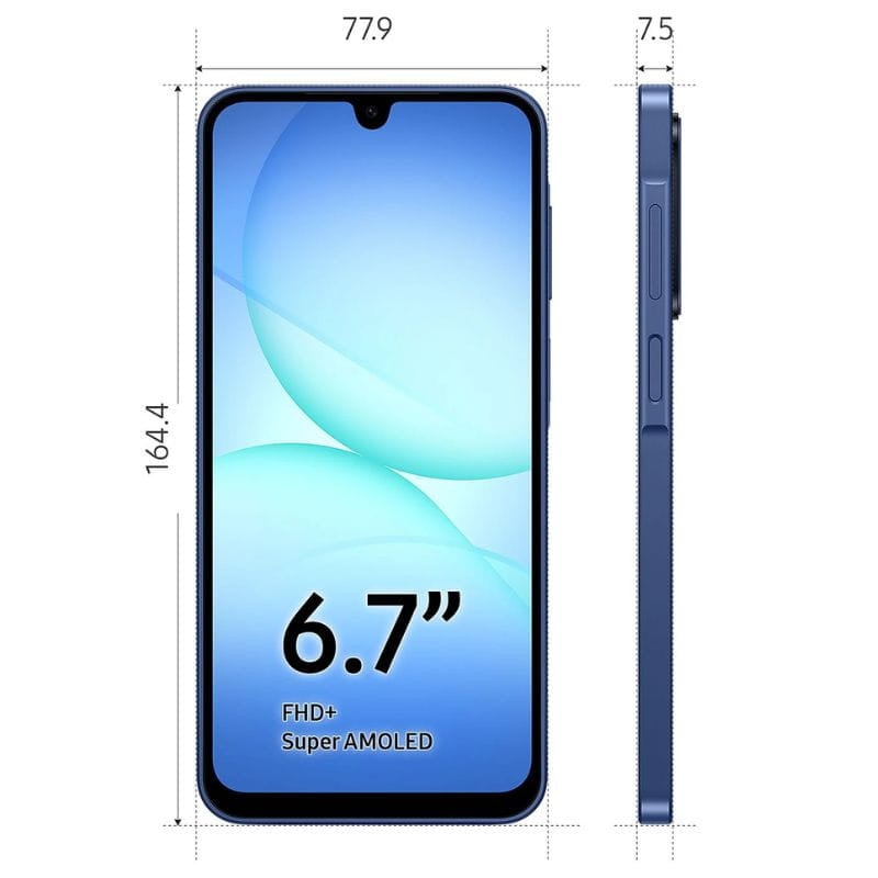 Samsung Galaxy A17 5G 8GB/256GB Azul
