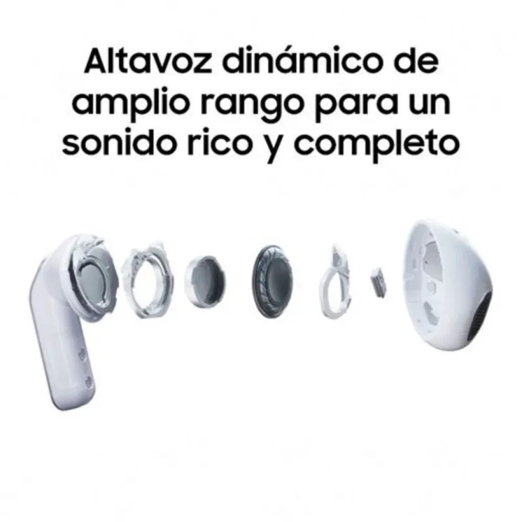 Samsung Galaxy Buds4 R540 Preto Bluetooth 6.1 ANC Design - Auriculares sem fios