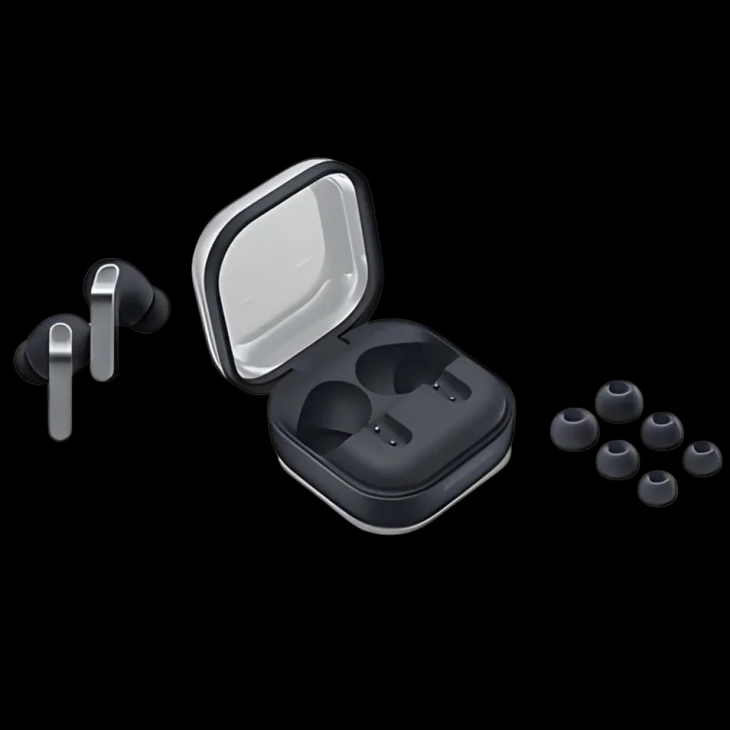 Samsung Galaxy Buds4 R540 Preto Bluetooth 6.1 ANC Design - Auriculares sem fios