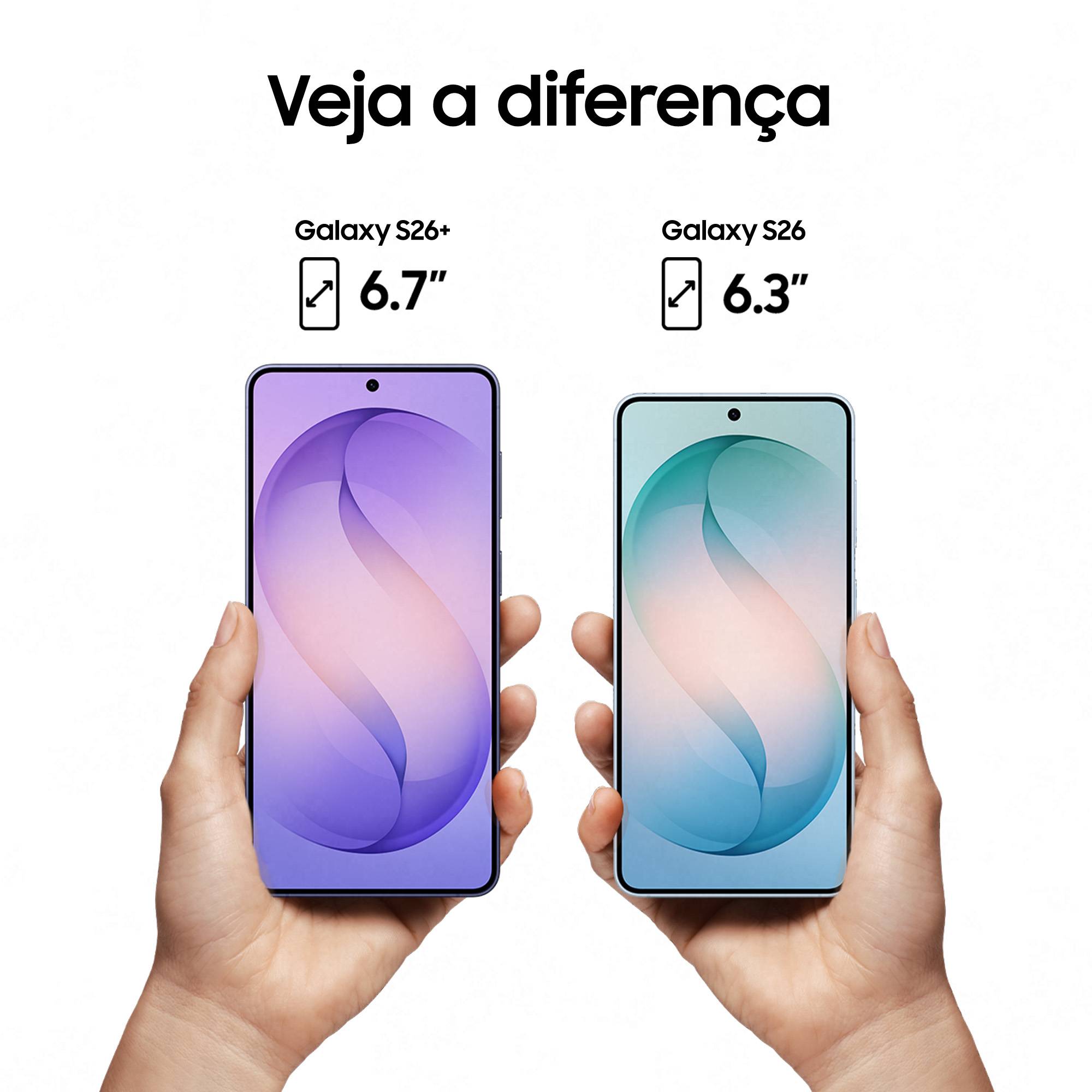 Samsung Galaxy S26+ 5G 256 GB Preto Com Galaxy AI 12 GB de RAM Câmara de 50 MPx