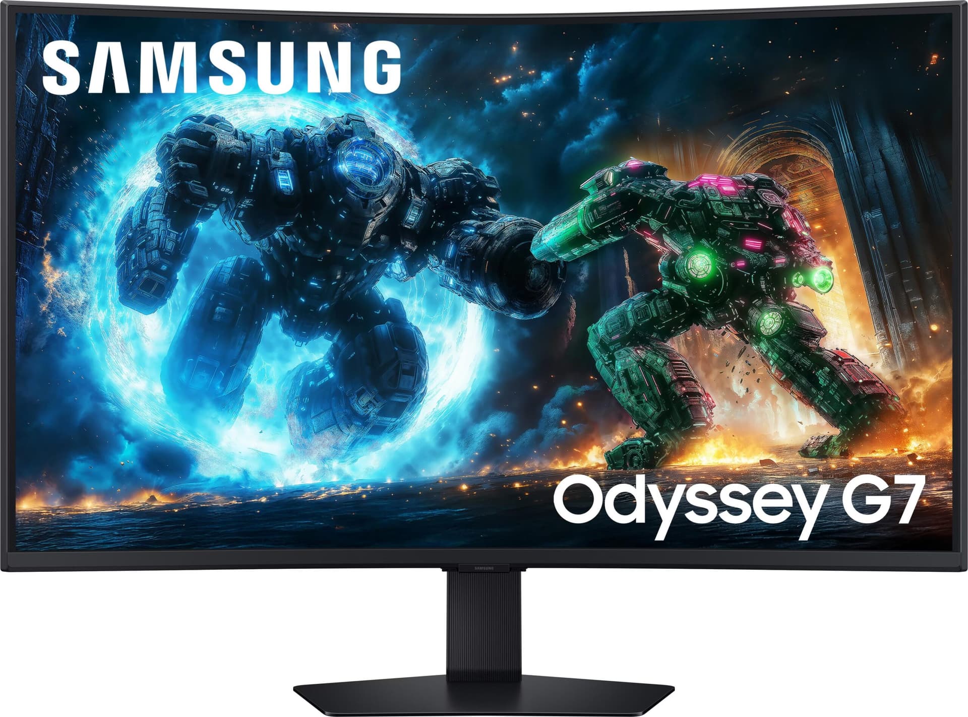 Samsung Odyssey G75F 37 polegadas UHD 4K VA curvo 165 Hz FreeSync Premium Pro - Monitor para jogos