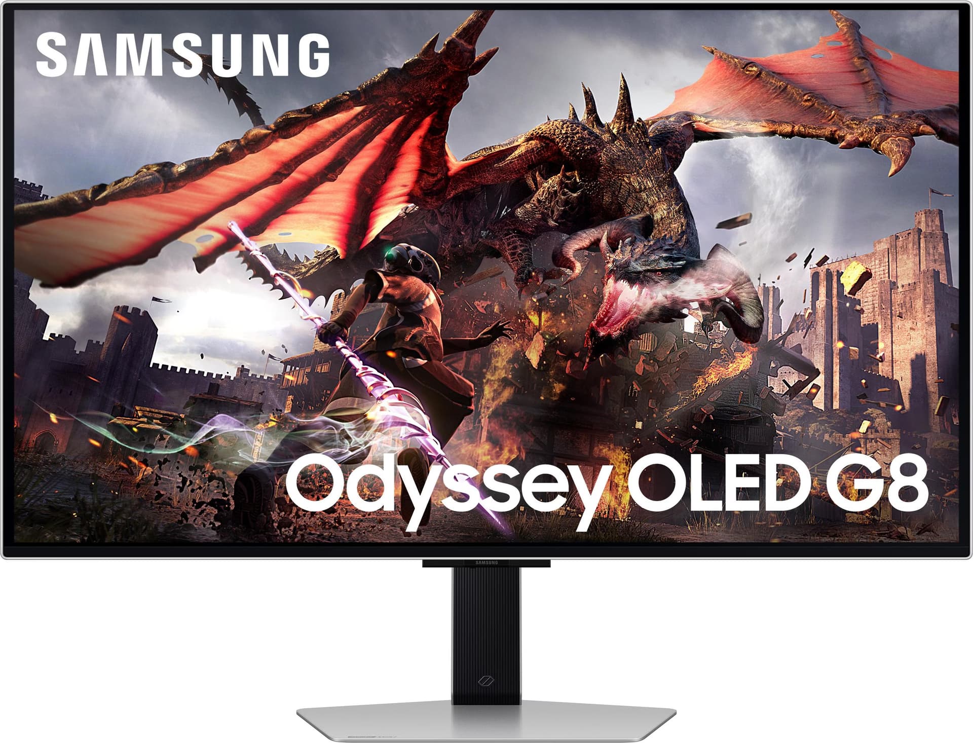Samsung Odyssey OLED G8 S32DG800SU 32" 4K UHD 240Hz 0,03 ms GtG FreeSync Premium Pro - Monitor PC Gaming