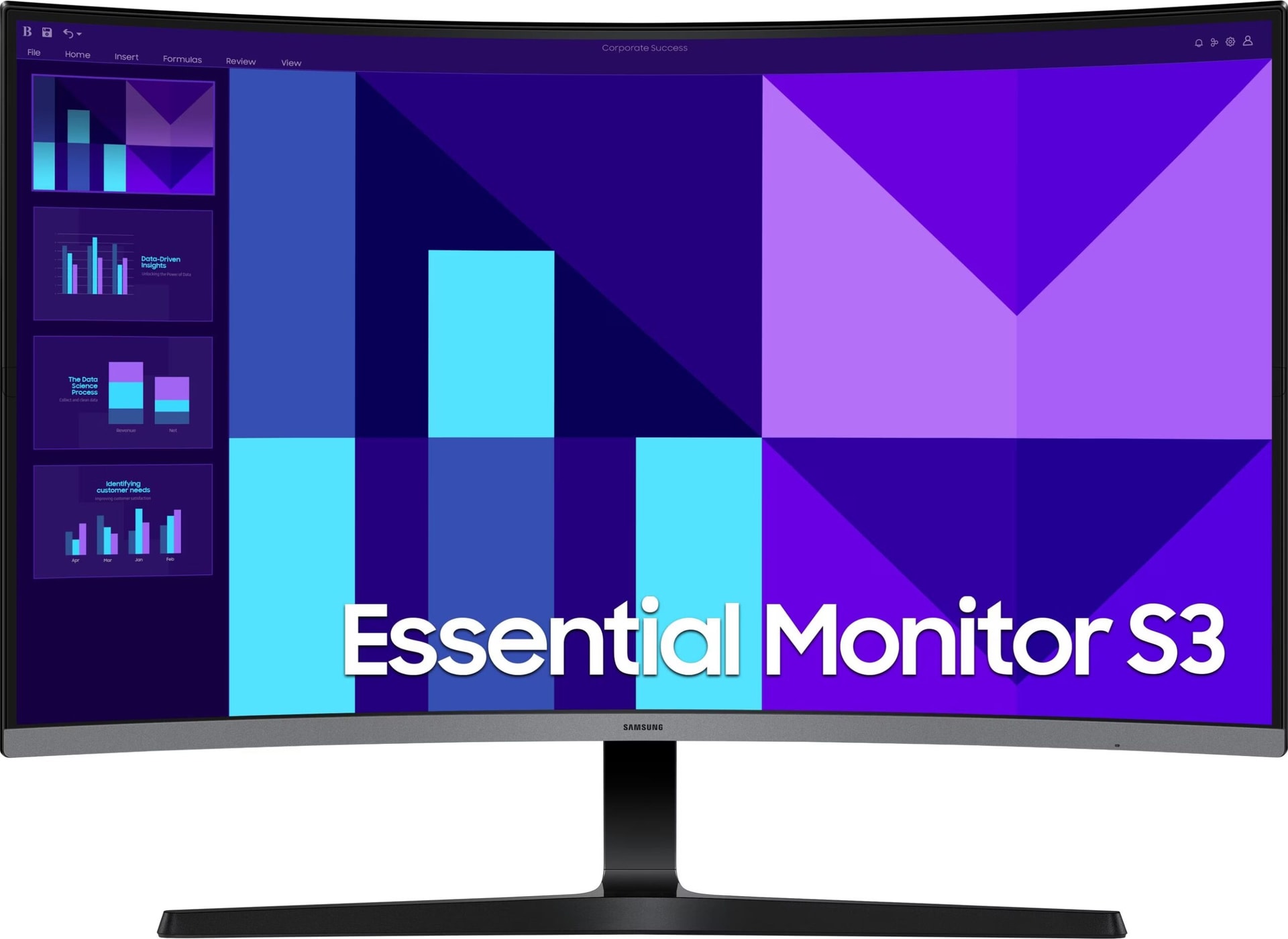 Samsung S39GD 32" Full HD 100 Hz 4 ms Curvo Preto - Monitor de PC